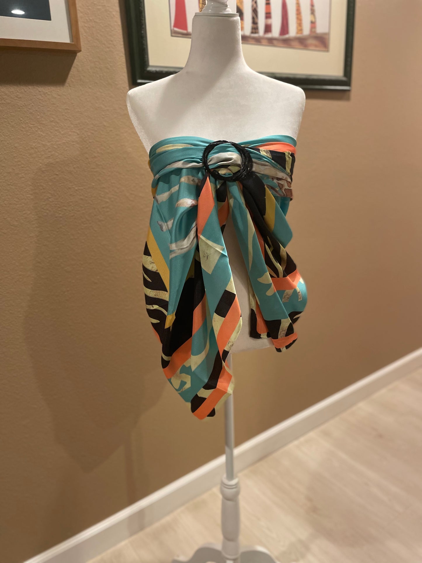 Printed Safari Scarf