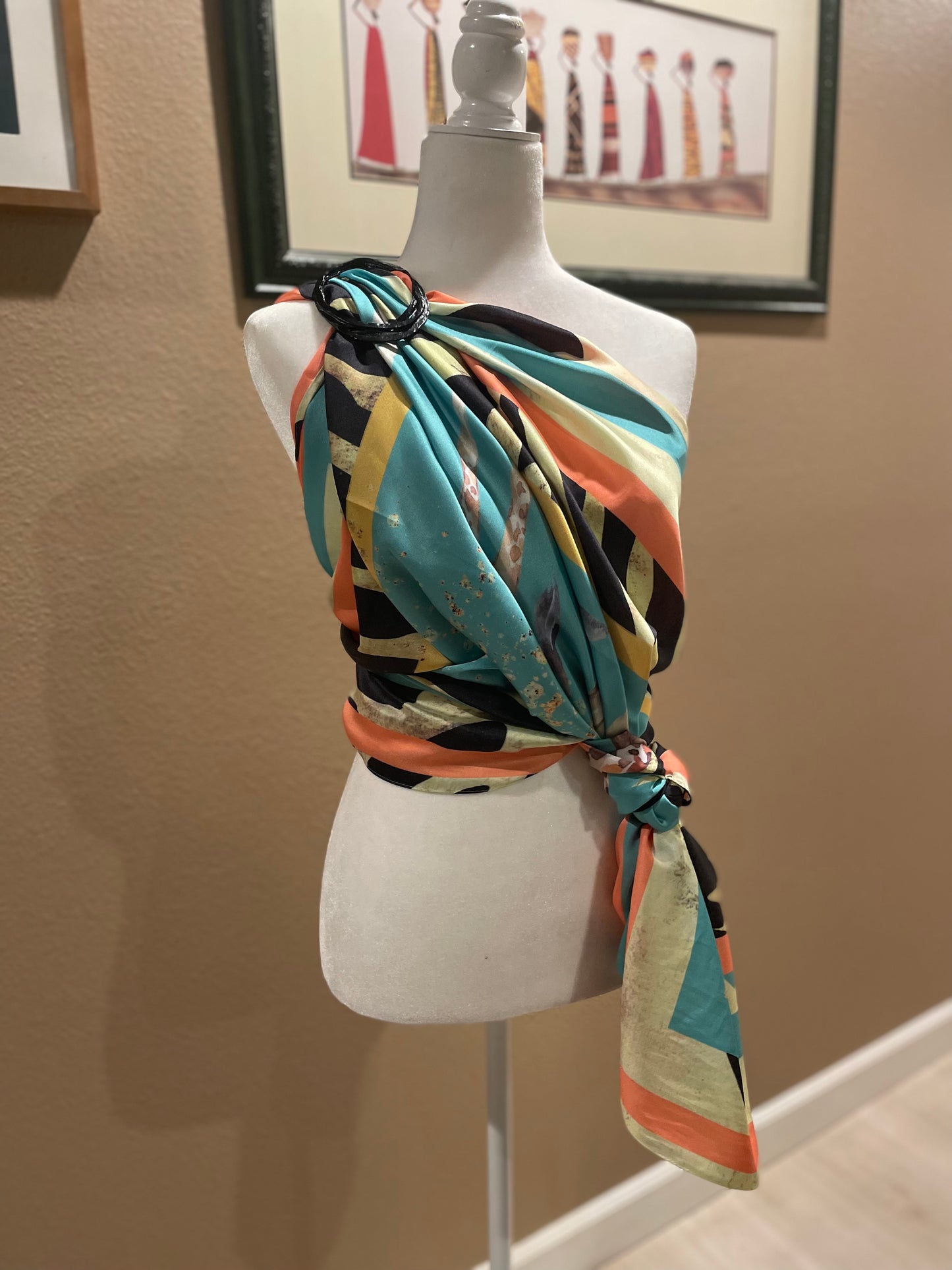 Printed Safari Scarf