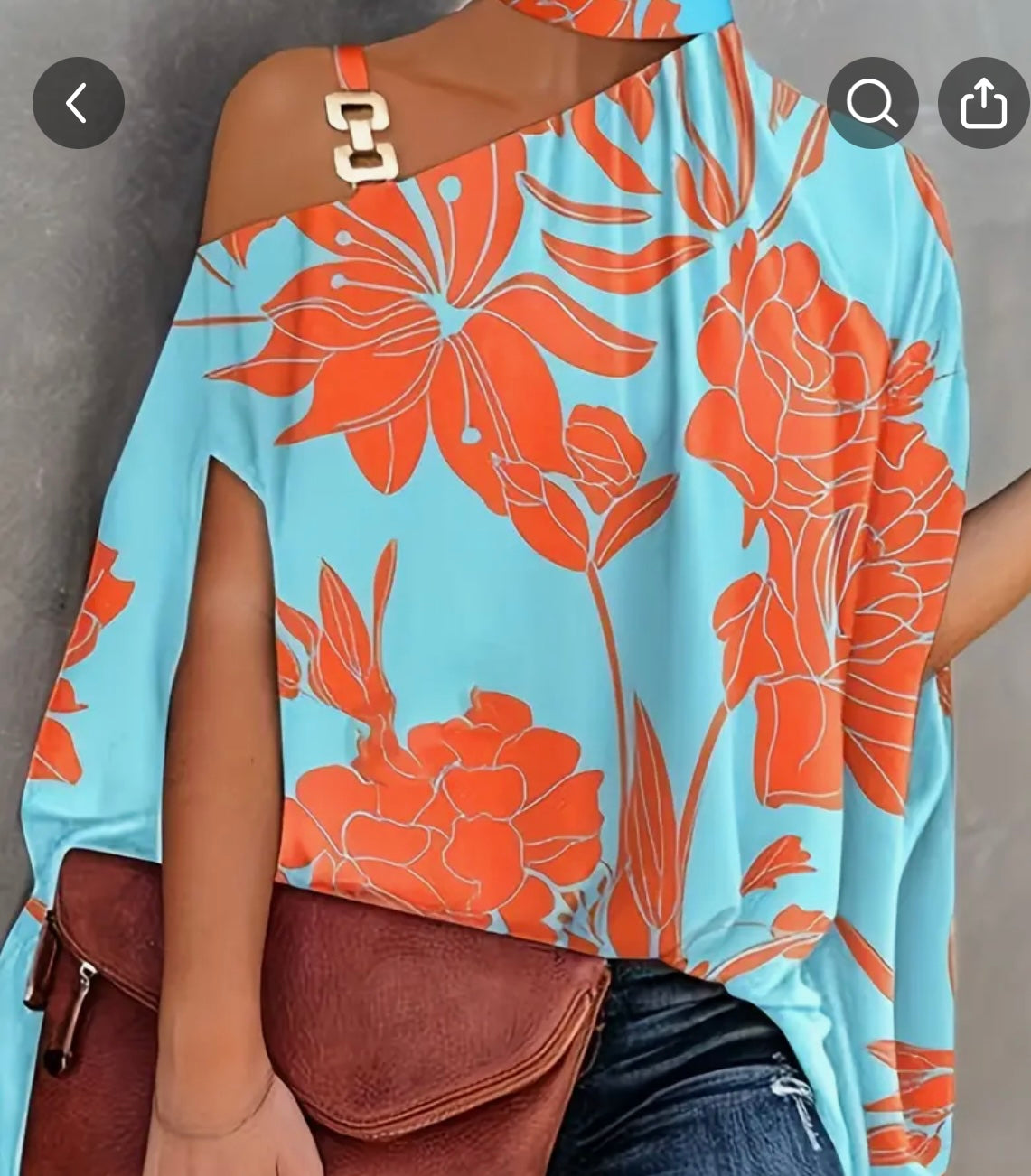 Peekaboo Shoulder Top