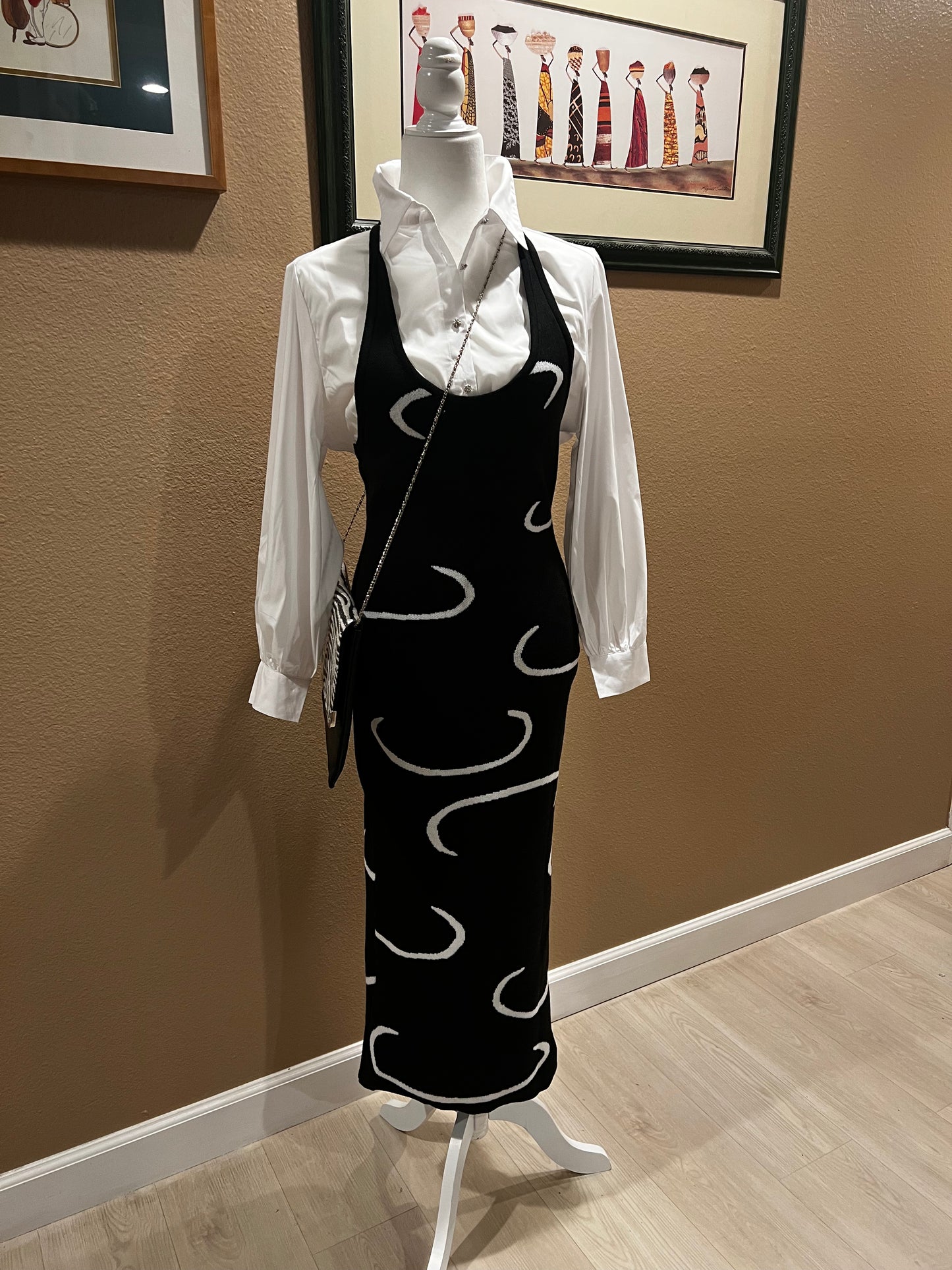 Knit Halter Dress
