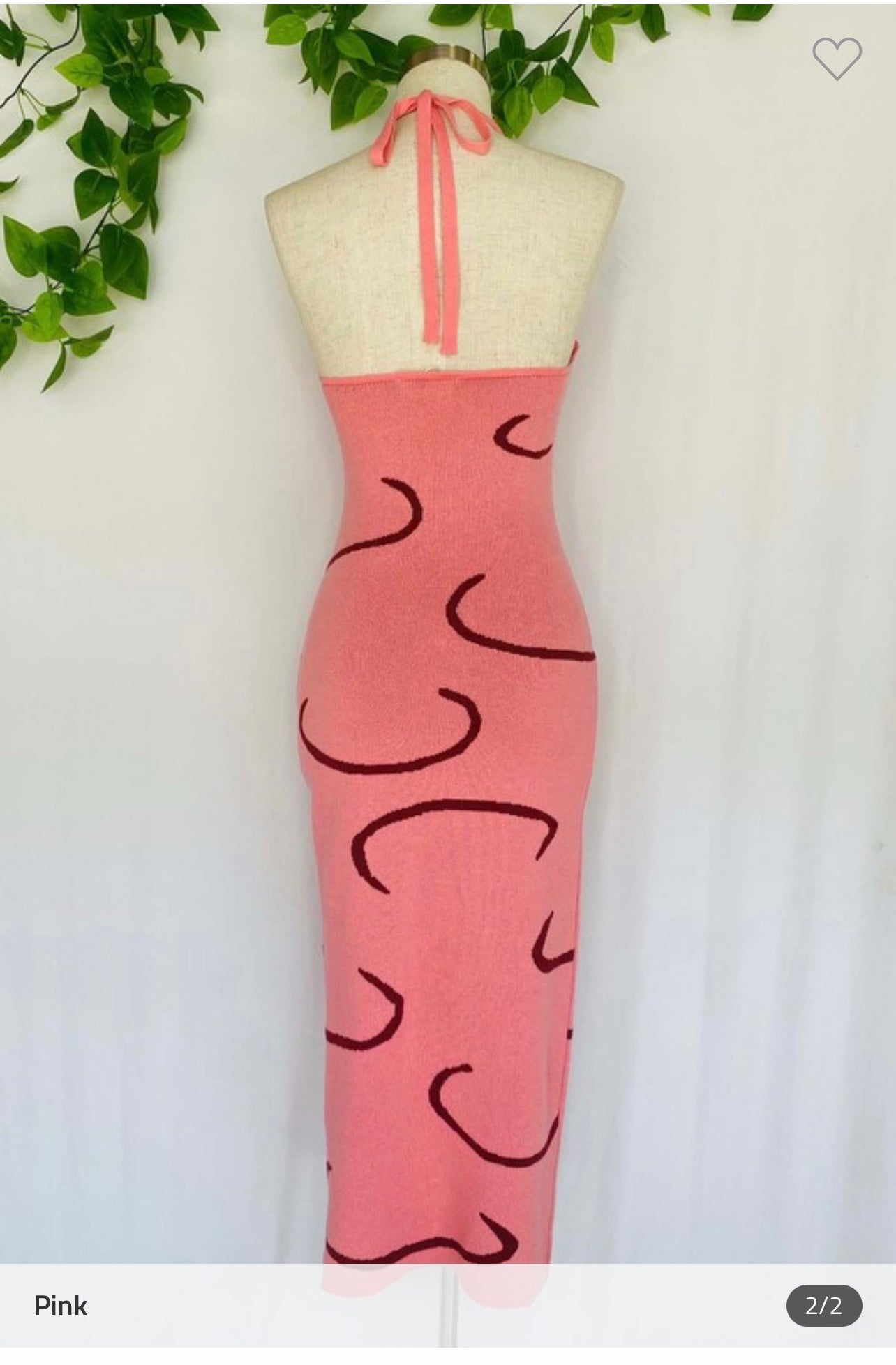Knit Halter Dress